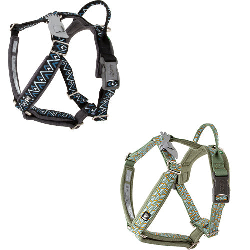 Hurtta Razzle Dazzle Y-Geschirr in verschiedenen Farben