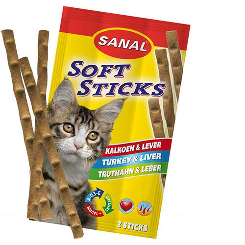 Sanal kat soft sticks per 5 pakjes