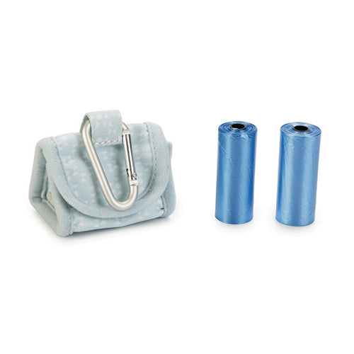 Beeztees Boby Puppy Poepzaktasje met 2 rolletjes van 20 zakjes