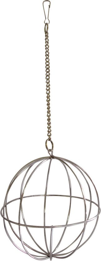 Voederbal Metaal  12 Cm