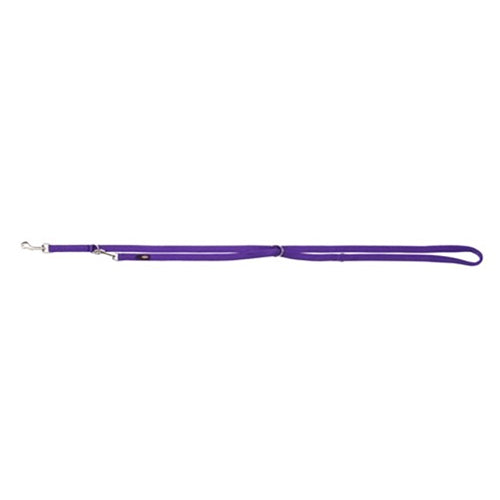 Trixie Nylon Premium Verstelbare Hondenriem - Violet - Maat L-XL: Breedte: 2 cm - Lengte: 2 meter