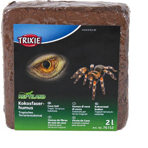 Trixie kokosvezel/humus substraat - bodembedekking