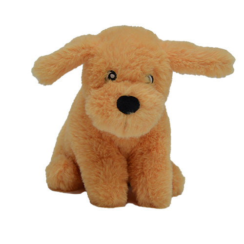 WOOFLES Golden Retriever - Hondenknuffel met pieper en crunchy - 24 cm