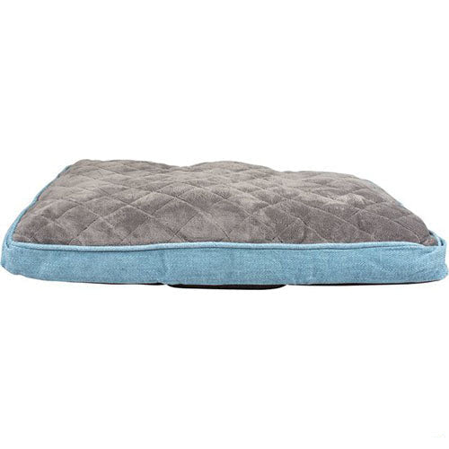 Duvo+ Hondenkussen Tweed Sky Blauw/Grijs - Maat M: 71x48x8cm