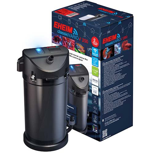 Eheim filter classic vario+e 250 inclusief filtermassa op Wifi