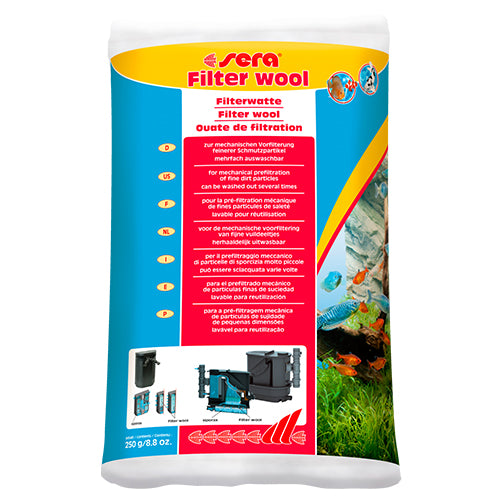 sera Filterwatten wit