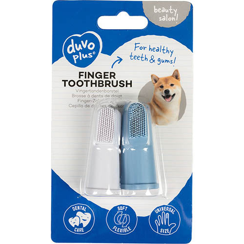 Duvo+ Vingertandenborstel Set – 2 Stuks