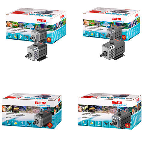 Eheim universele pomp - 300 - 600 - 1200 - 2400 l/uur