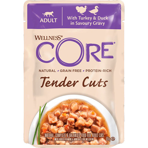 Wellness Core kattenvoeding - natvoer in zakje - 1 x 85 gram