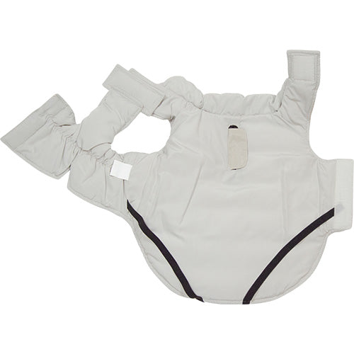 Jack and Vanilla Hondenjas Puffer Beige – Warm, Wasbaar & Met Rits voor Tuigje - Verkrijgbaar in 6 maten