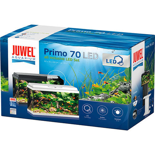 Juwel Primo 70 aquarium - 70 liter - 61 x 31 x 44 cm - wit of zwart