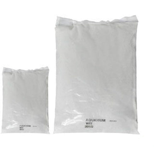 Aquarium zand wit 5 - 25 kg