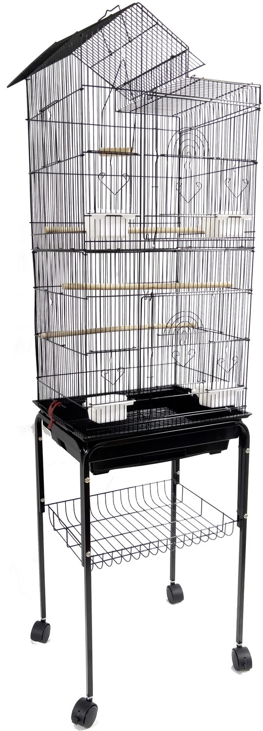 Chirpy vogelkooi op voet 46 x 36 x 162 cm