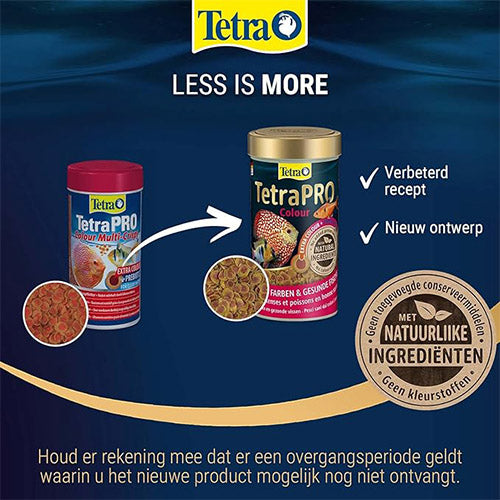 TetraPRO Colour Multi-Crisps – Fischfutter für extra leuchtende Farben – Erhältlich in 4 Größen