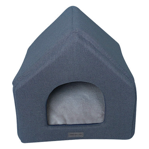 Animal Boulevard Home & Away Honden/ Katten Huis - 46x43x42 cm - Verkrijgbaar in Donkergrijs en Lichtgrijs