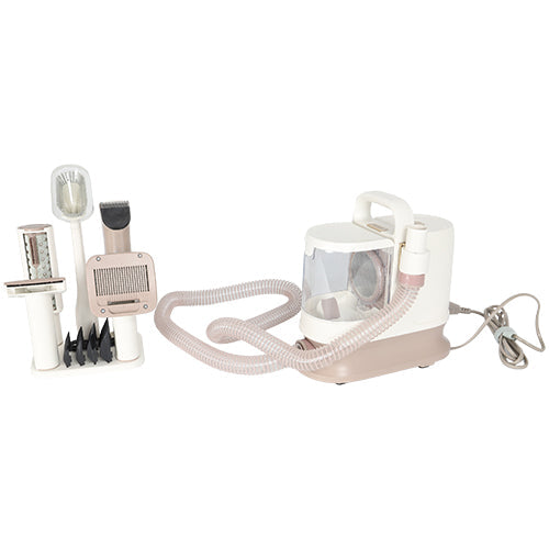 GD. EDI Complete Vachtverzorgingskit voor Honden, Stofzuiger & Tondeuse in Één! - 1,3 liter - 6 in 1