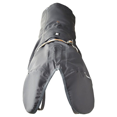 Hurtta - Mudventure Coat - 4 seizoenen regenjas - geel - grijs - bordeaux