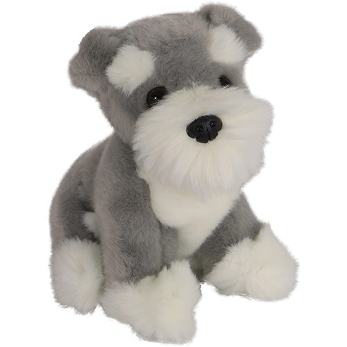 Boony Natural Decoration Pluche Schnauzer Peper en Zout - Verkrijgbaar in 3 varianten