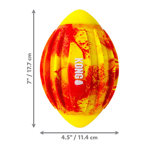 Kong Flexball Sport Fußball Medium - 11,4 x 17,7 cm