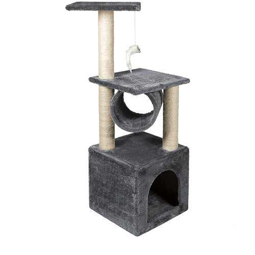 Jack and Vanilla KRABPAAL Jafar Grijs-30x30x90cm