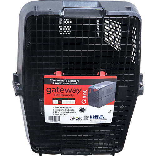 Moderna reisbench Iata Recycled zwart