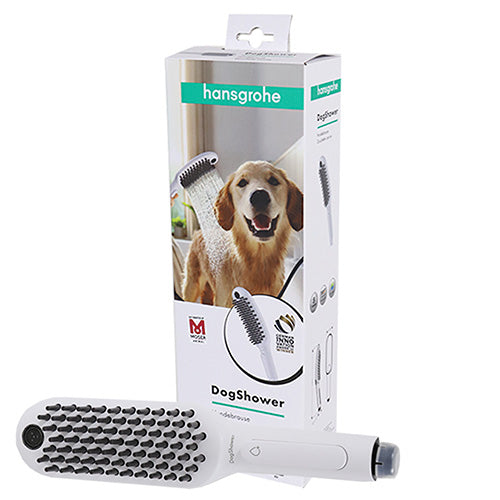 Hansgrohe DogShower handdouche voor de hond 150 3 jet met massagenoppen mat wit