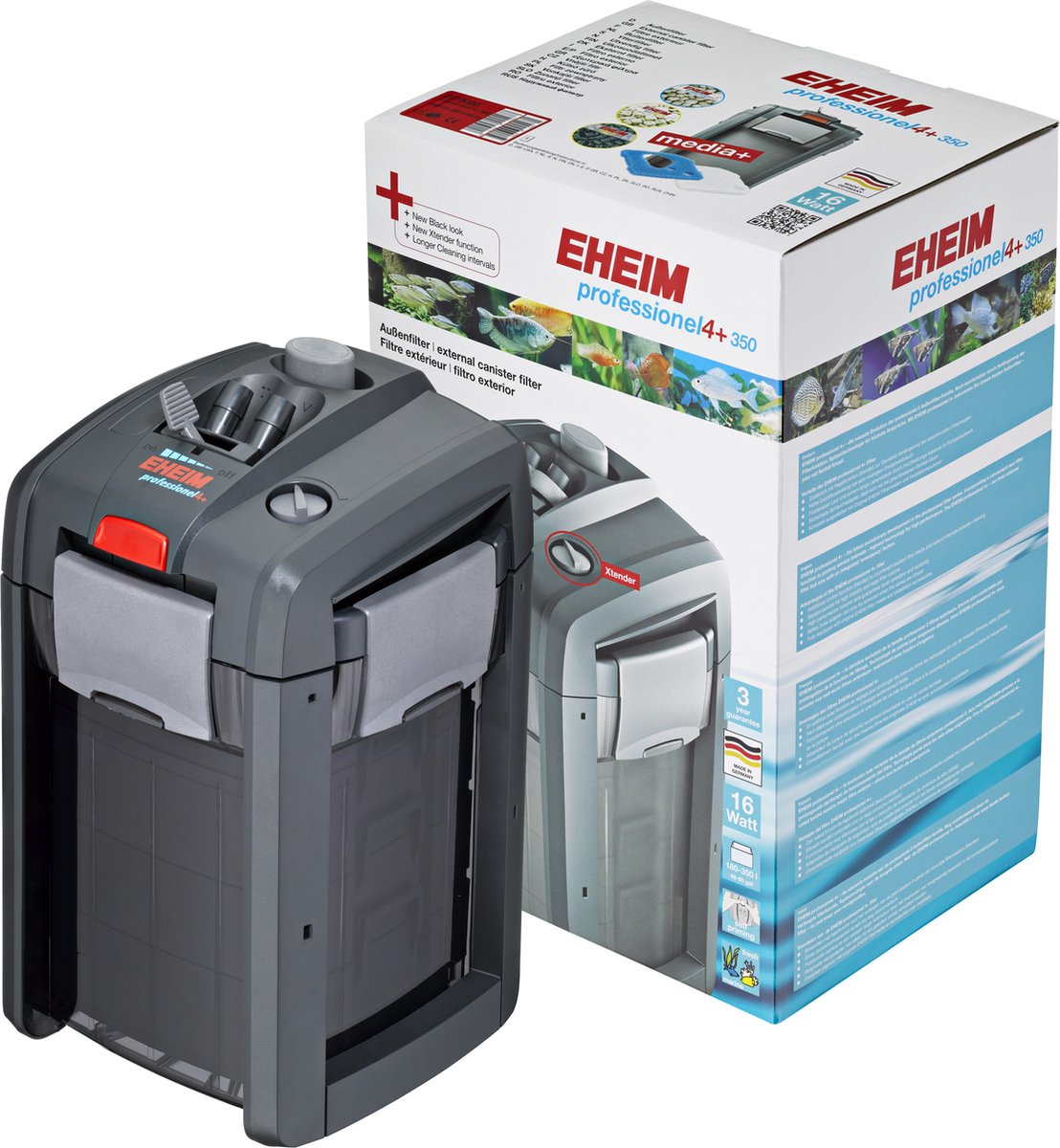 Eheim Professioneel 4  - Aquariumfilter - 180-350 L