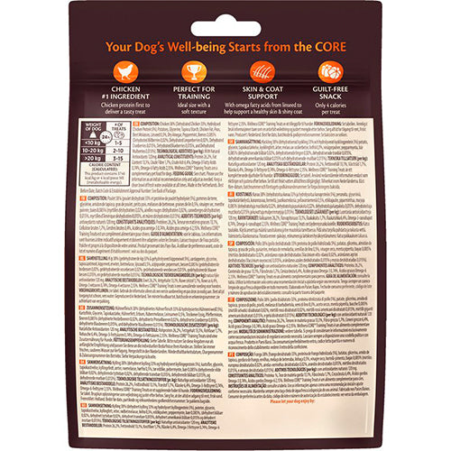 Well Core Hond Treats Snack-Kip/Bessen-0.17kg