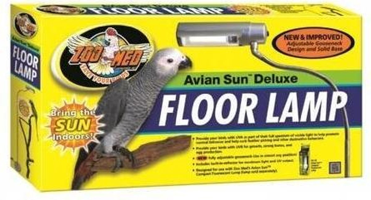 Zoo Med Avian Sun Floor Lamp - Uv lamp