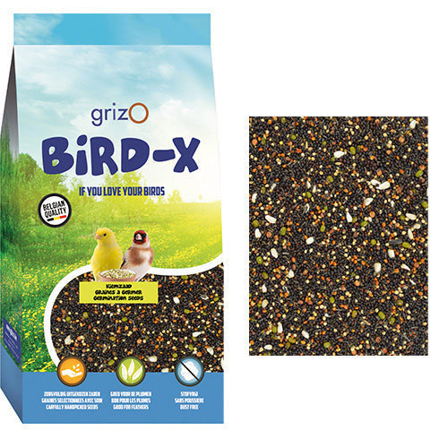Kiemzaad kanarie en vink in zak 1 - 5 - 20 kg