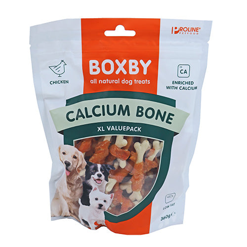 Proline Boxby Calcium Bone Hondensnack - 360 g - xl valuepack