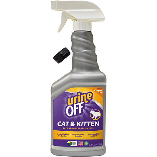 Urine Off Kat - Kitten Urine Vlek en Geurverwijderaar - Spray - 500 ml