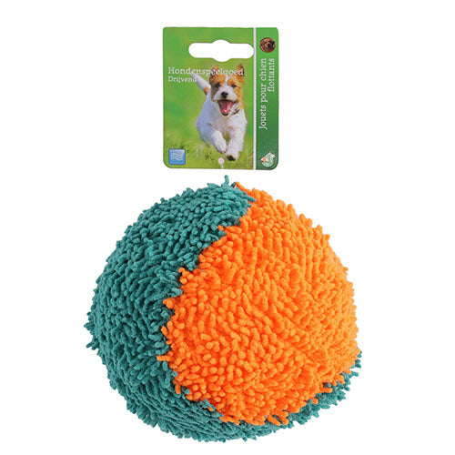 De Boon Hundespielzeug, weicher Knopfball mit Quietscher - ø13 cm