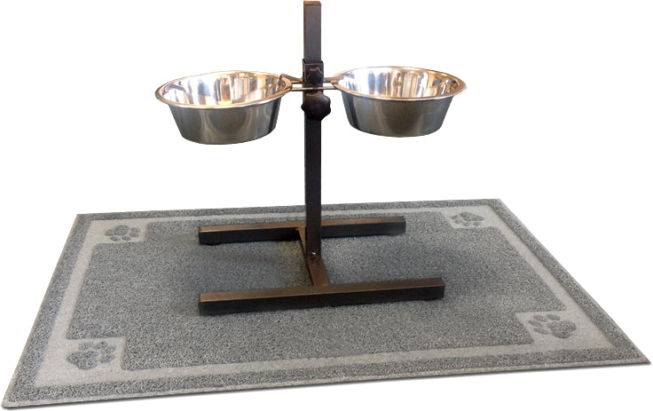 Uitloop/protectie mat grijs voor katten 90x60 cm