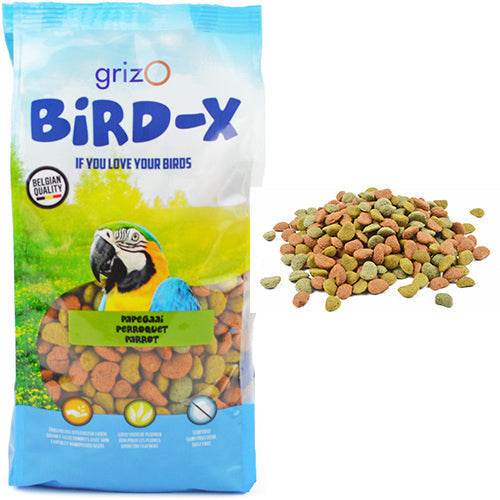 Opfokvoer papegaai premium fruit 0,7 - 3 - 10 kg