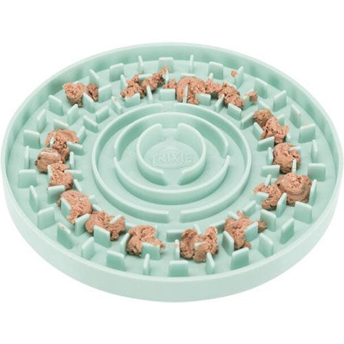 Trixie Junior Anti-Gobble Bowl - Leckteller - Mintgrün - 21x21 cm