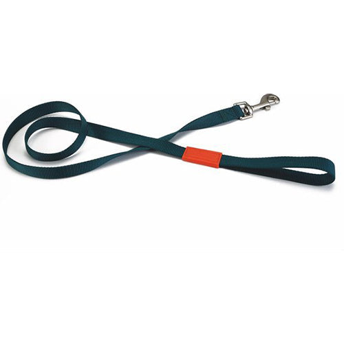 Beeztees Uni Nylon Hondenriem - Donkergroen - Lengte: 120 cm