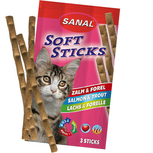 Sanal kat soft sticks per 5 pakjes