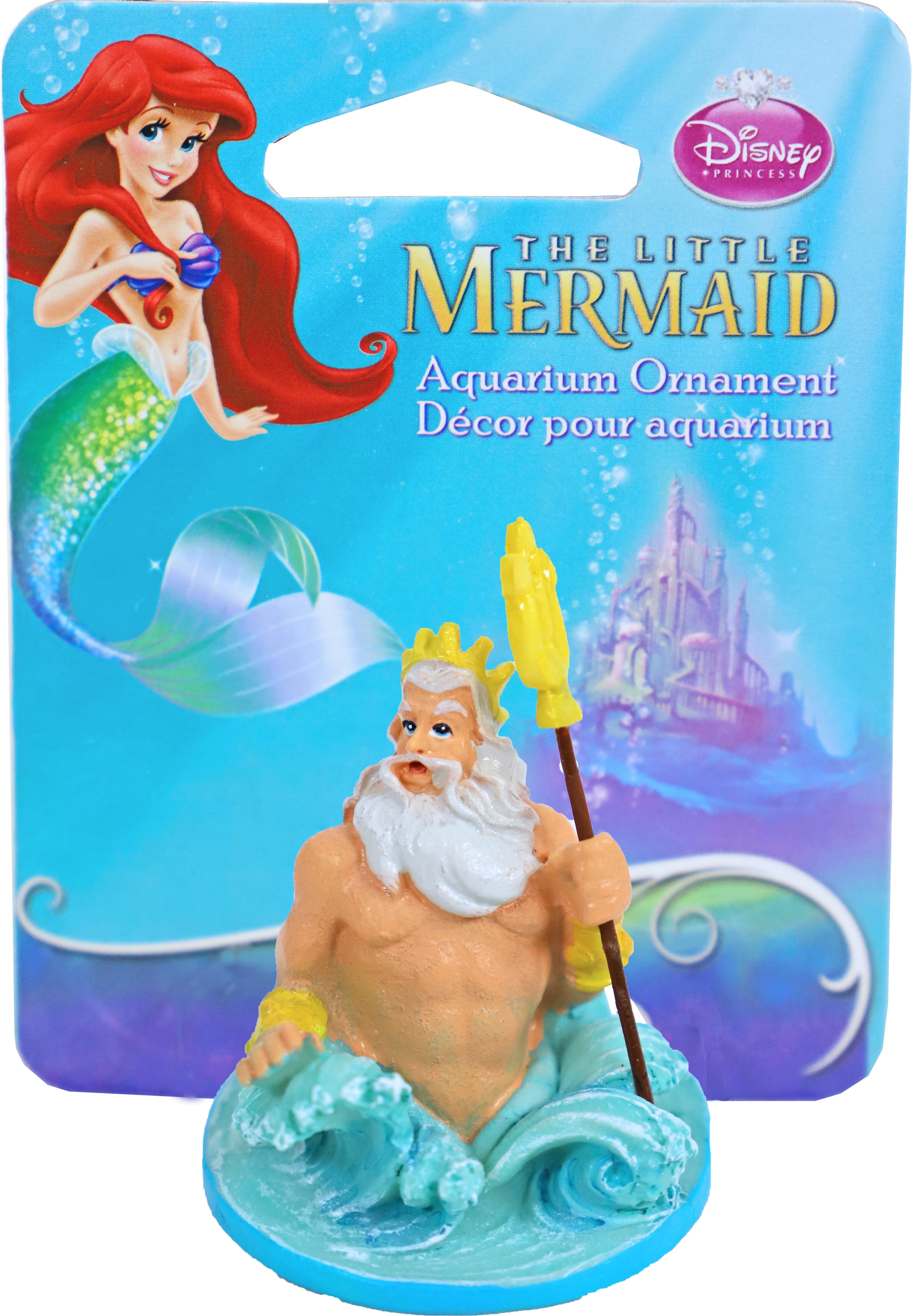 Penn Plax Little Mermaid ornament, Triton, 6 cm
