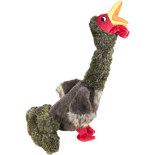 Kong Shakers Honkers Turkey  - Bruin Rood Geel Large