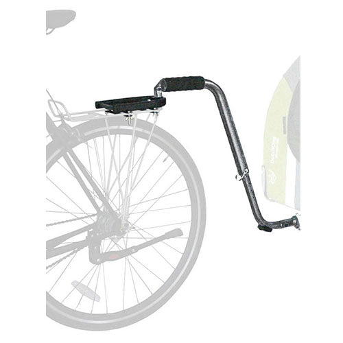 DoggyRide fietskit bagagedrager kop met britch lite, zwart.