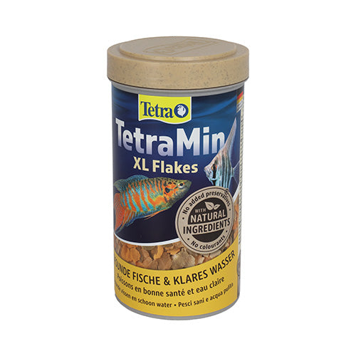 TetraMin XL Flocken – Große Flocken – Erhältlich in 500 ml – 1 l – 10 l