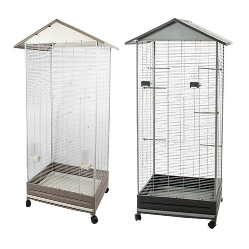 Voltrega volière met dak 79 x 67,5 x 167 cm