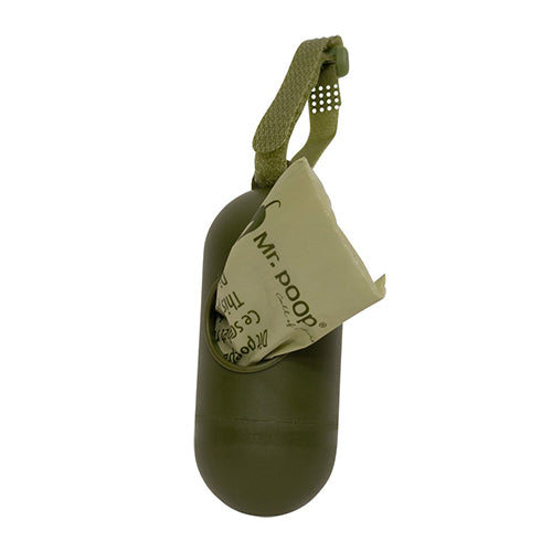 Mr. Poop Kotbeutelhalter, Erdgrün