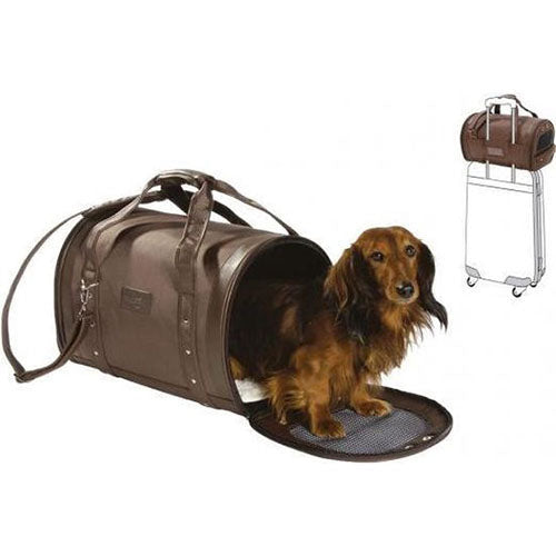 Bobby Draagtas Devil Bruin 47X30X30 CM