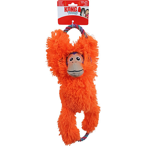 Kong-Hund Tuggz Faultier XLPlüschtier - braun - orange