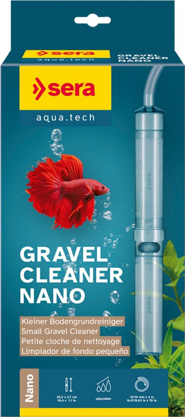 sera Gravel Cleaner Nano für Mini-Aquarien
