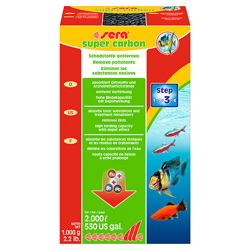 sera Super Carbon - actieve kool