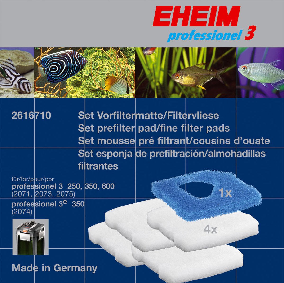 Eheim Set Filtermat Professioneel 3 - Aquariumfilter