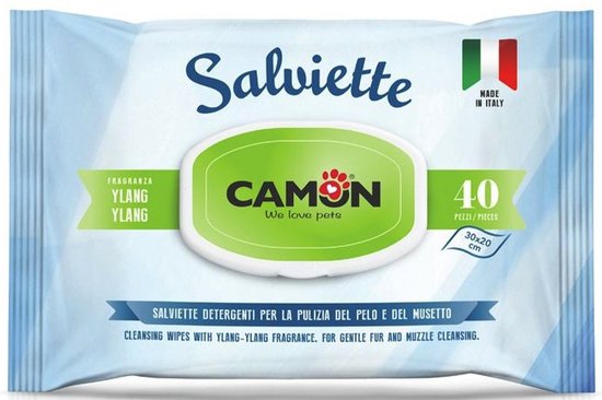 Camon Reinigsdoekjes Met Aloë vera en Ylang-Ylang Parfum 40 doekjes